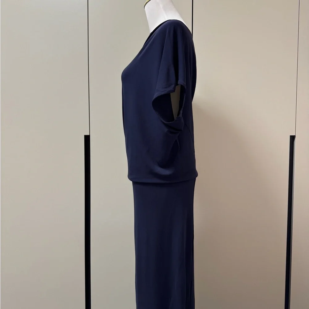 cult gaia Navy One-Shoulder Maxi Dress - Picture 7 of 8